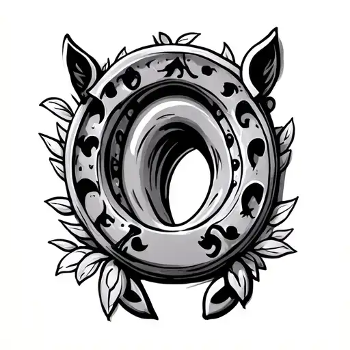 Horseshoe With Dainty Detail