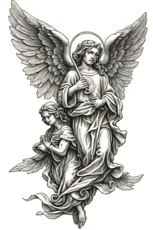 Catholic Tattoo Angels