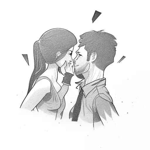 A Guy Punching A Girl