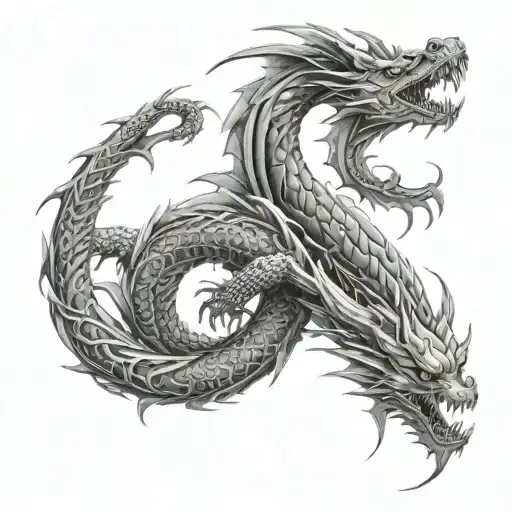 Dragon Intertwined