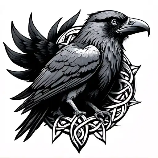 Celtic Raven