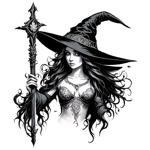 Aquarius As A Witch