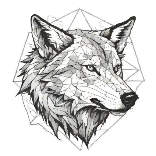 Wolf With The Letter G