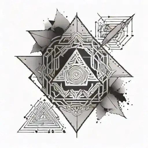 Minimalistic Geometric Symbol