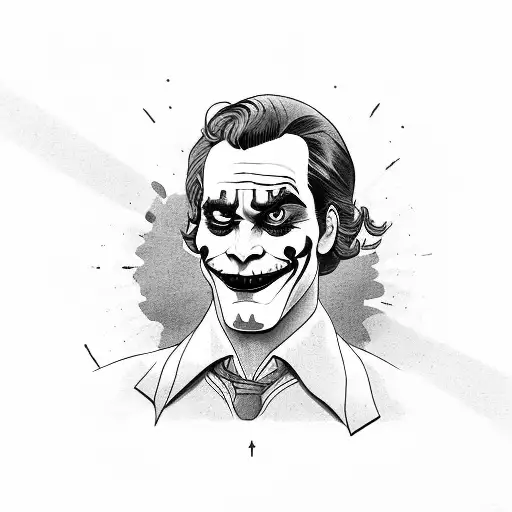 Joaquin Phoenix Joker With A Revolver