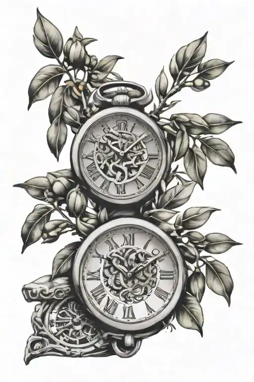 Olive Tree Heart Broken Watch Surrounded