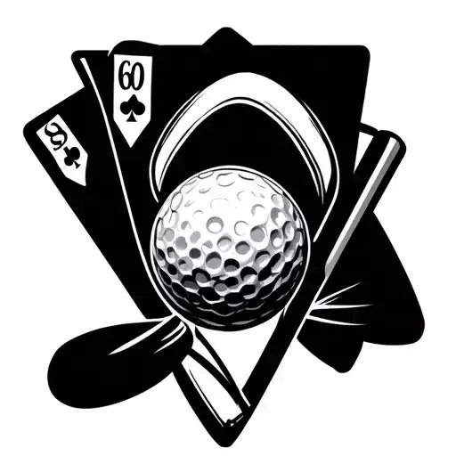 Golf And Gambling Themed