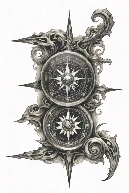 Norse Compass Design Sayin Kill Your Masters