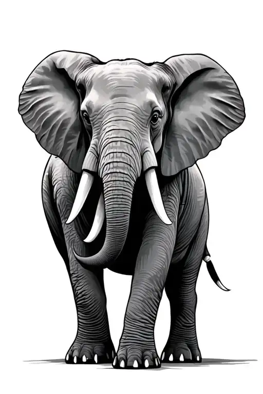 Elephant Standing