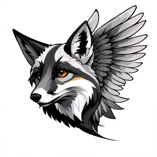 Winged Fox Wearing