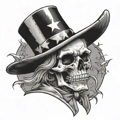 Uncle Sam Skeleton