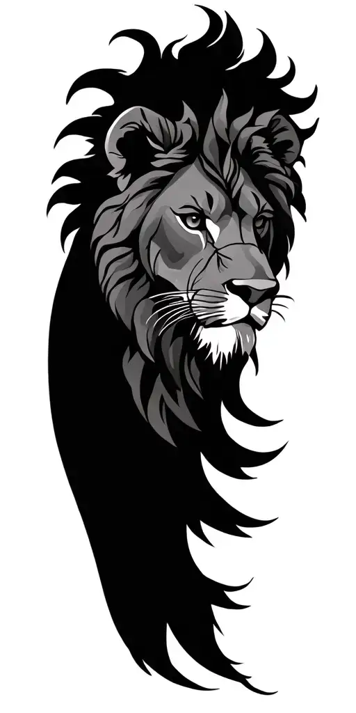 Tarot Inspired Lion Zodiac Sleeve