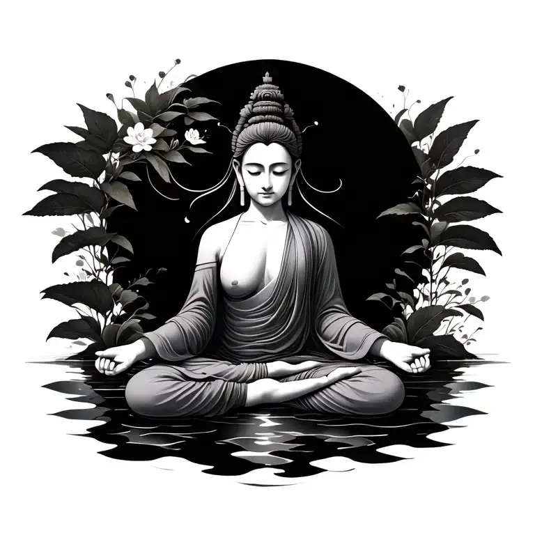 Zen Theme With Meditaion And Alpha Frequncys