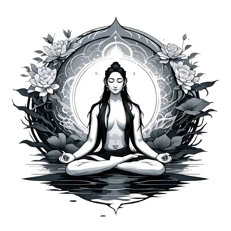 Zen Theme With Meditaion And Alpha Frequncys