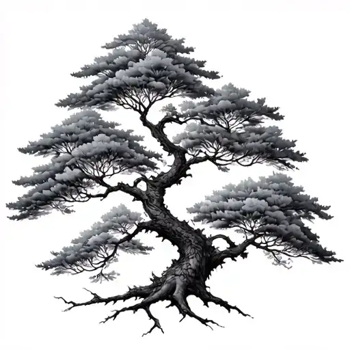 Asian Style That Captures Family Tree