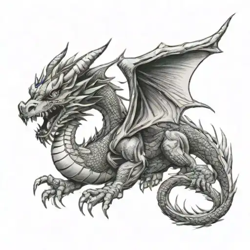 Dragon Holding Mythasuar