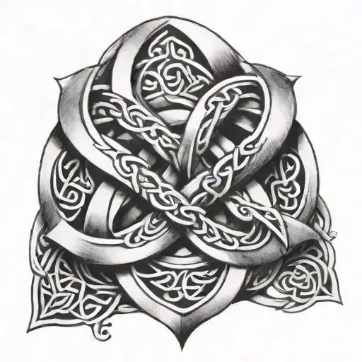 Celtic Wedding Knot Intertwined
