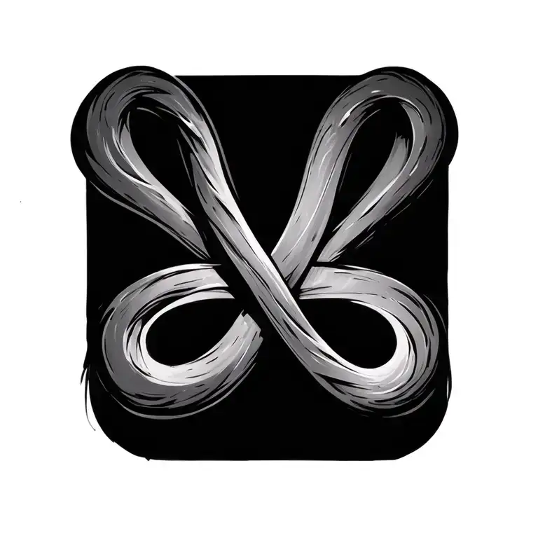 Infinity Symbol Intertwined