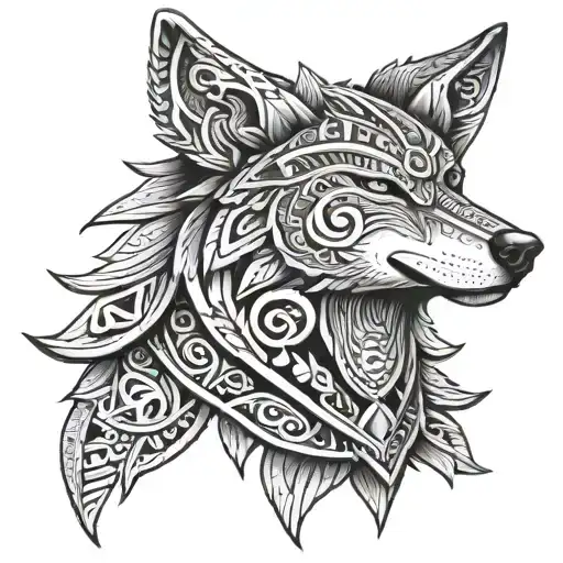 Wolf Aztec