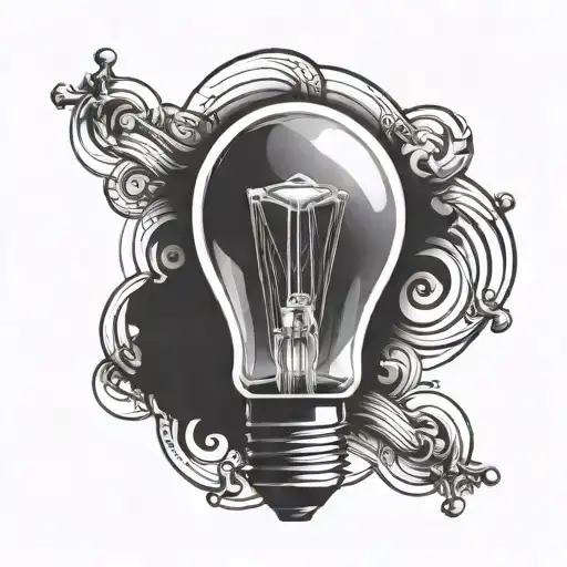 Lightbulb Symbolizing Strength