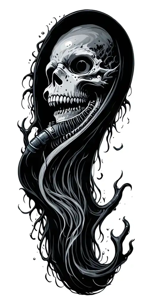 Ocean Reef Scuba Dark Ominous Dark Depressing