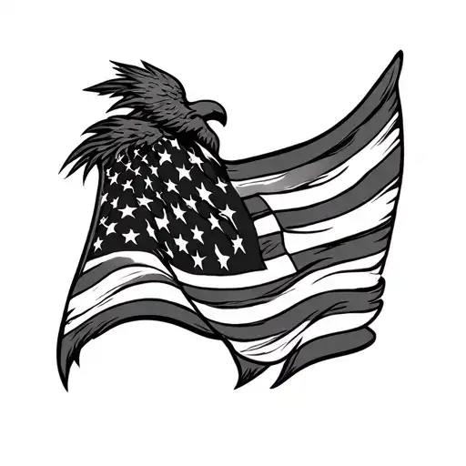 A Mini Flash Tattoo Representing My Usa Army Relationship