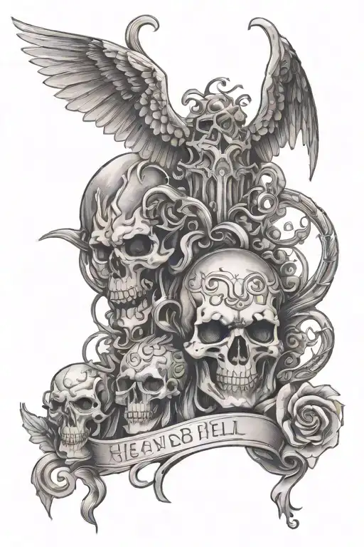 Heaven Above Hell Below