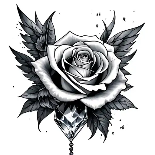 Death Angel And Crystal Rose