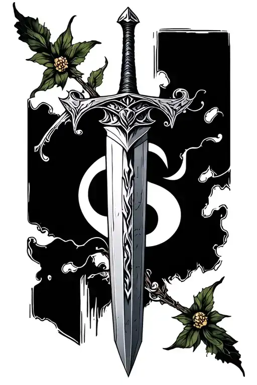 Dagger With Semi Colon In The Hilt