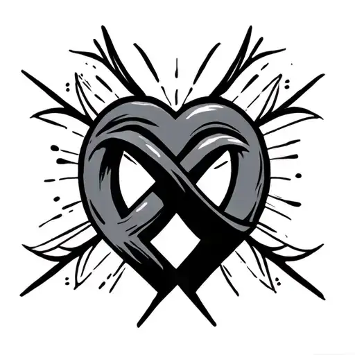 Sexual Abuse And Child Abuse Survivor Symbol Intertwined