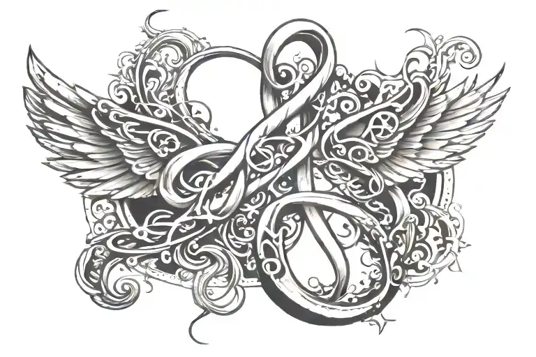 Freedom And Infinity Symbol