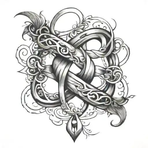 Freedom And Infinity Symbol