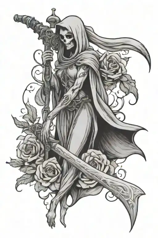 The Reaper As A Woman