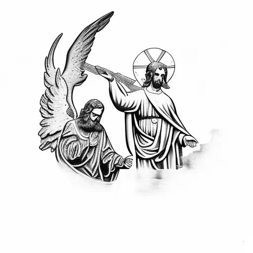 St Matthew And The Angel