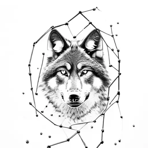 A Black Wolf With Broken Chains