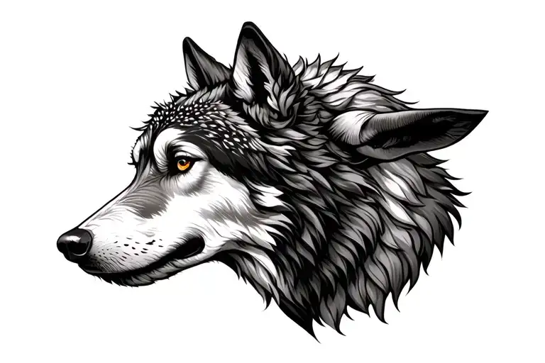 Wolf Shrouded In Lambs Head