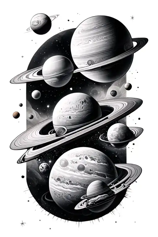 Astronomy And Space Themed