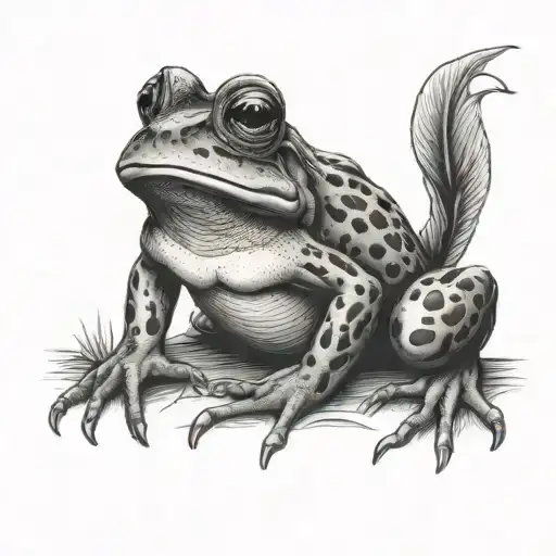 Western Frog And Chicken