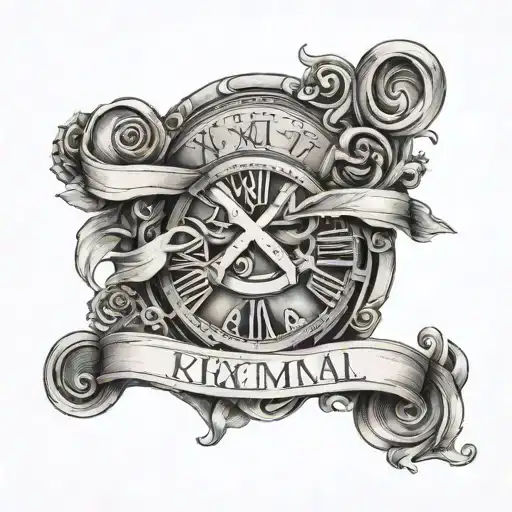 Roman Numerals With Quote Underneath It