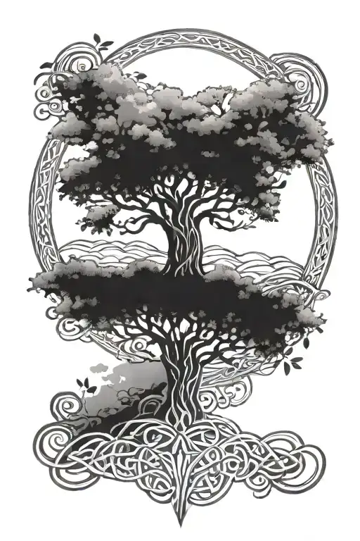 Celtic Tree Of Life Self Worth