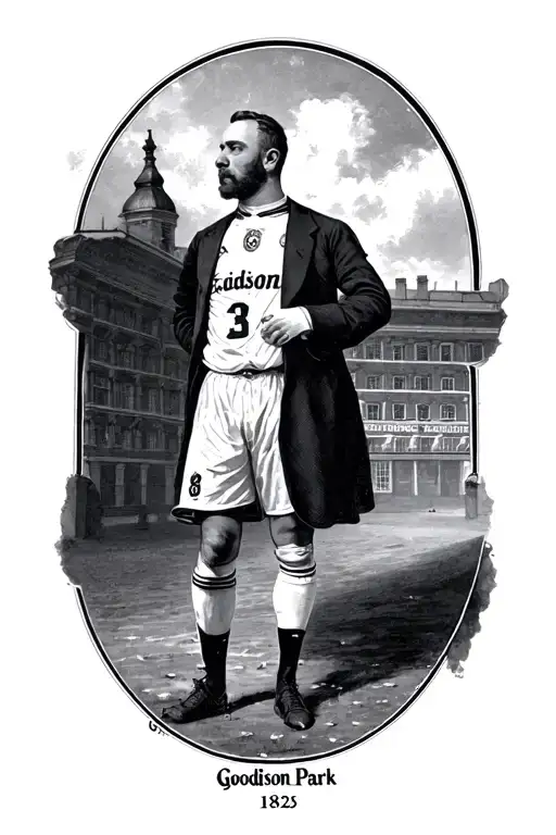 Goodison Park 1892 2025 Prominently Displayed