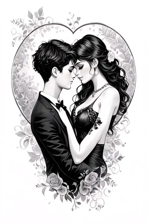 Boy And Girl In Love