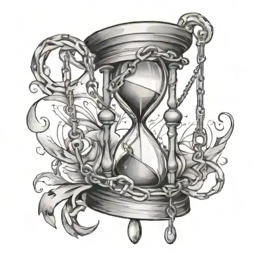 Chained Hourglass Wrapped