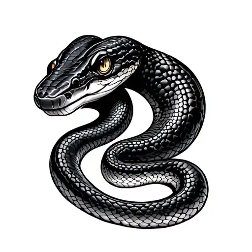 Snake That Looks Like Number 28