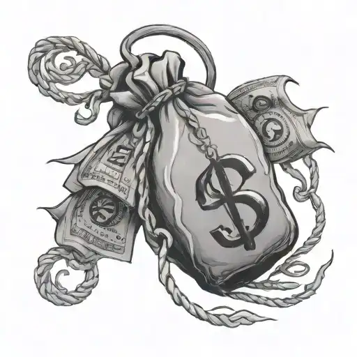 Money Bag Suicide Attempt