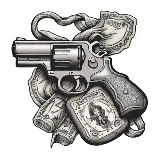 Money Bag Gun Suicide