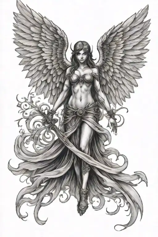 Dark Angel Standing