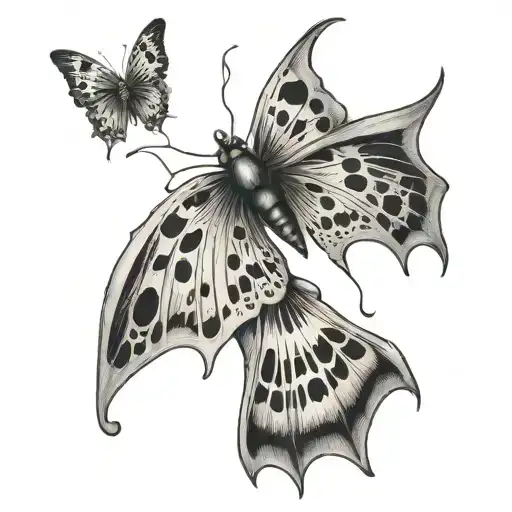 Spider Tears Butterfly Wings