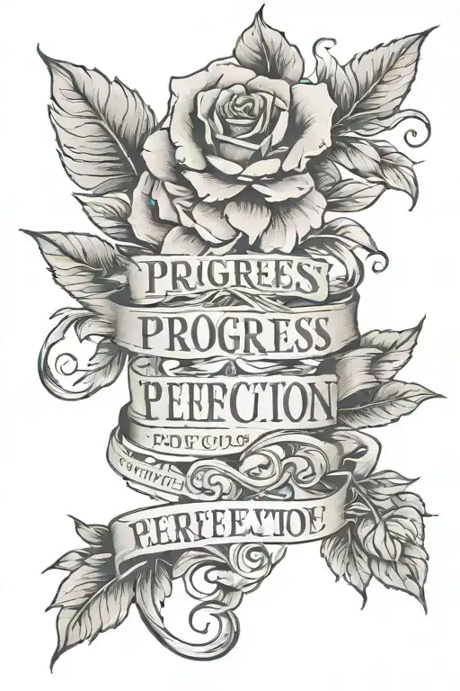 Progress Not Perfection Quote