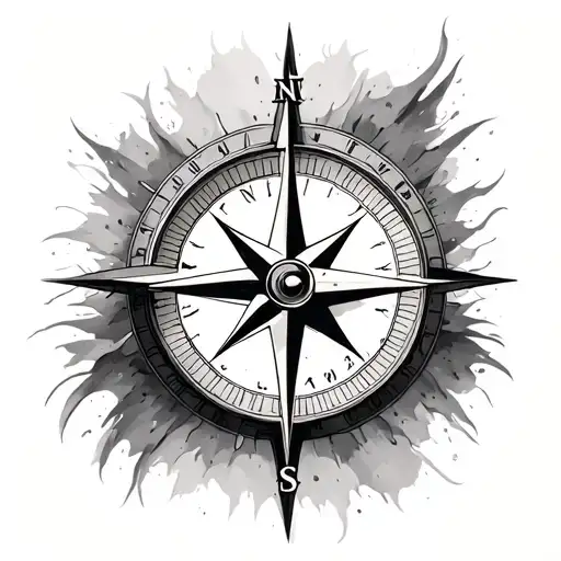 Compass Back Ground